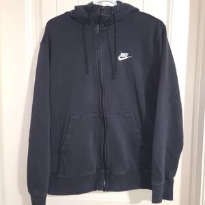 Nike Men's Black Zip Up